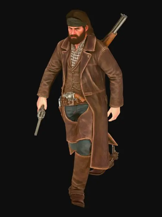 3D model for Dustbound Gunslinger