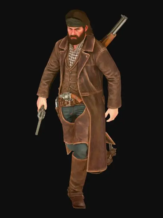3D model for Dustbound Gunslinger