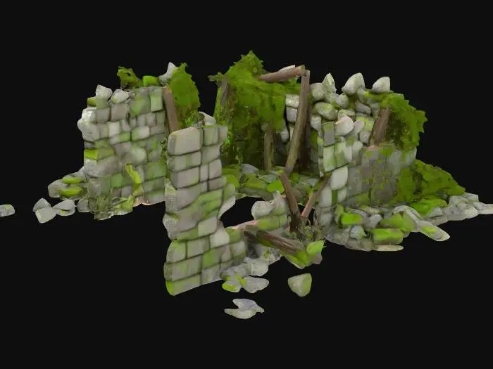 3D model for Emerald Ruins