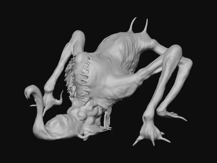 3D model for Grotesque Guardian