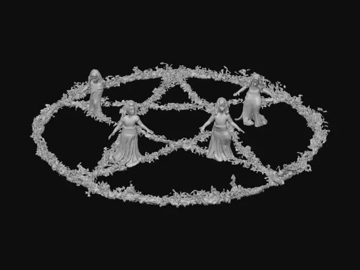3D model for Witches' Circle