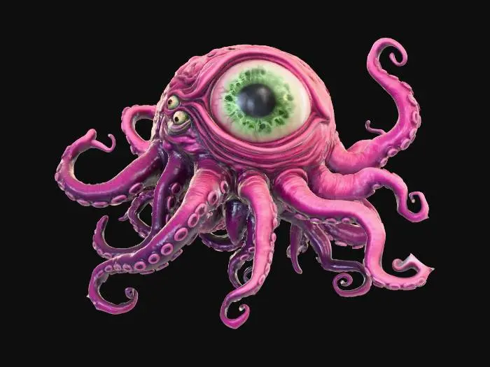 3D model for Cyclopean Cephalopod