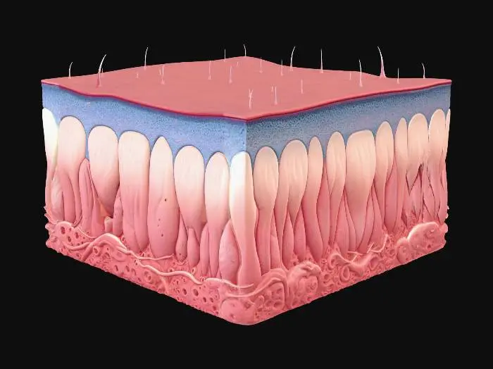 3D model for Human Skin