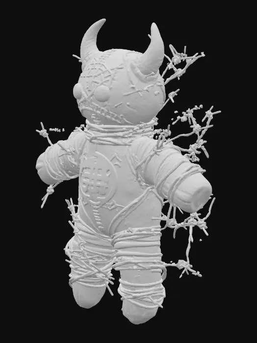 3D model for Barbed Totem