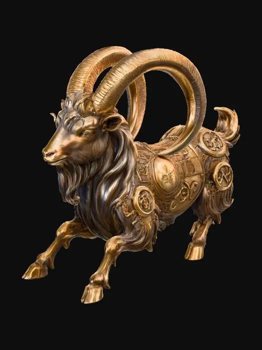 3D model for Celestial Capricorn