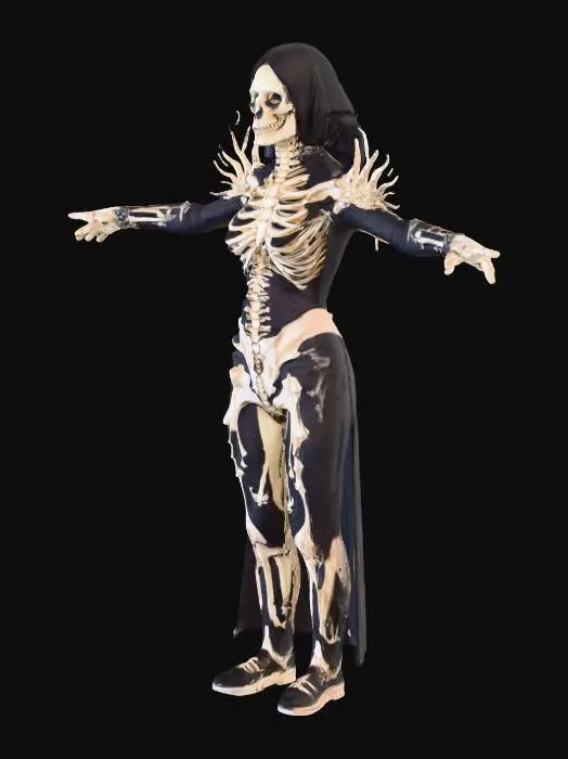 3D model for Bone Priestess