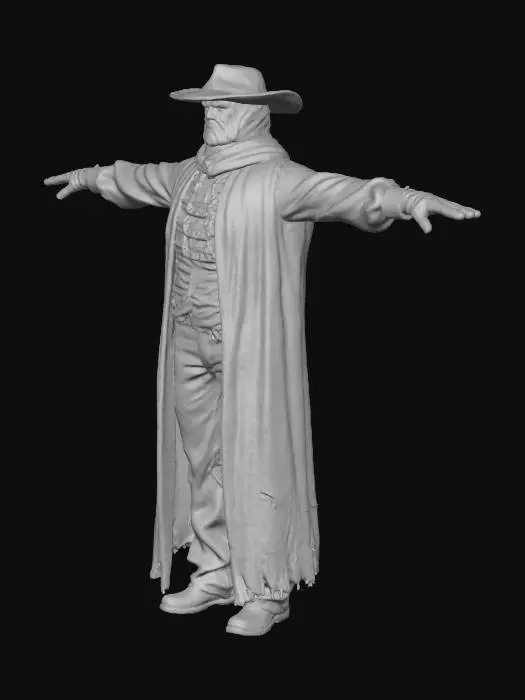 3D model for Cowboy, #villain#