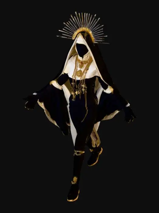 3D model for death nun