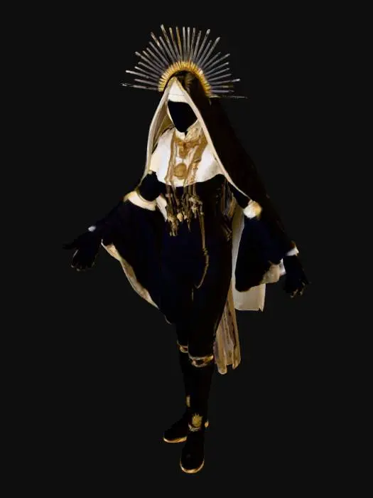 3D model for death nun
