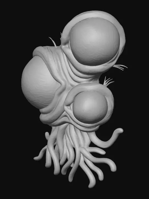 3D model for Cyclopean Cephalopod