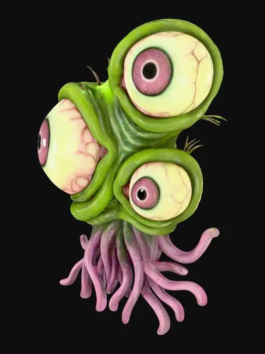3D model for Cyclopean Cephalopod