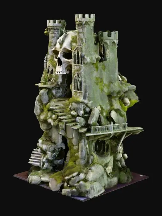 3D model for Skull Castle Fortress