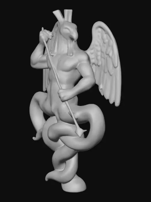 3D model for abraxas