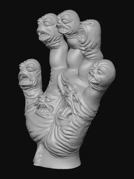3D model for Handful of Screams, #Halloween2025#