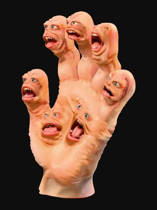 3D model for Handful of Screams, #Halloween2025#