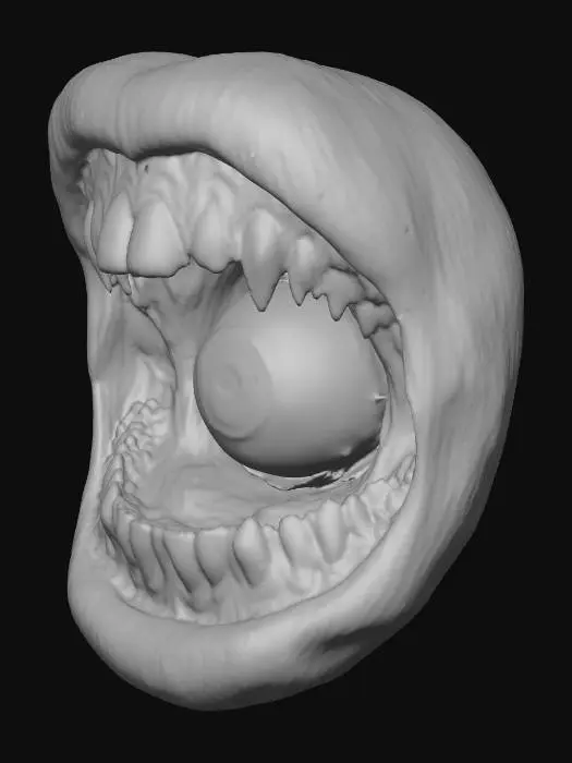 3D model for Watcher Maw, #Halloween2025#
