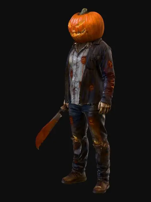3D model for Pumpkin Jason, #Halloween2025#