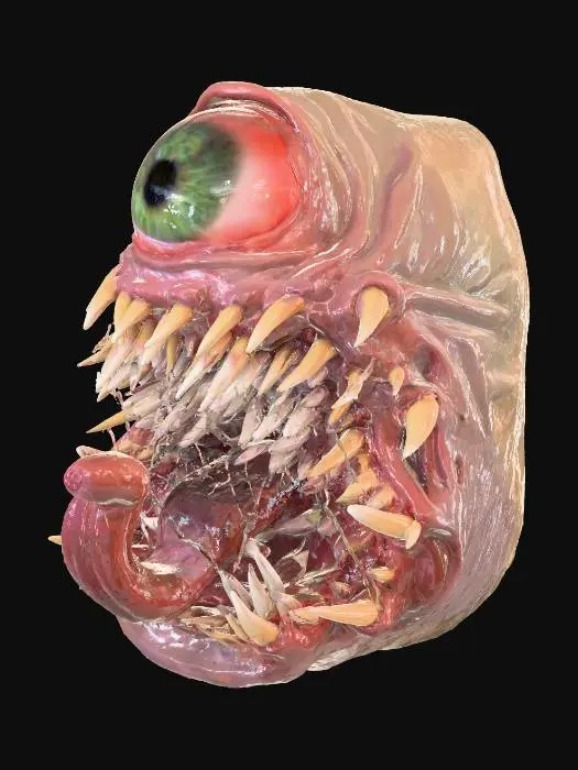 3D model for Cyclopean Maw, #Halloween2025#
