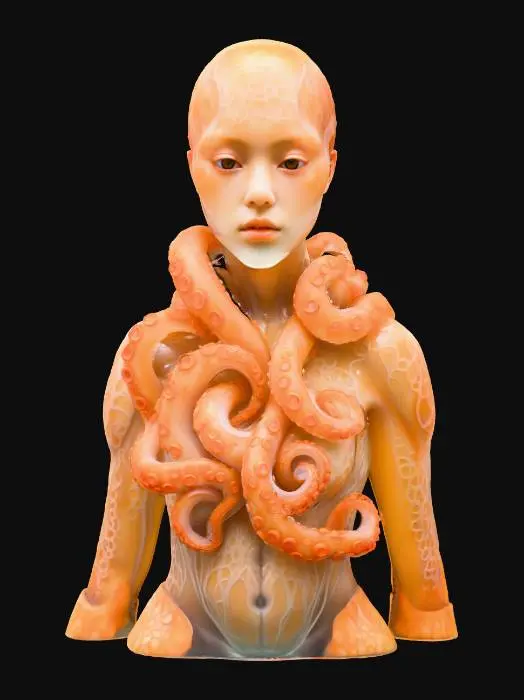 3D model for Lovecraft´s girl, #Halloween2025#