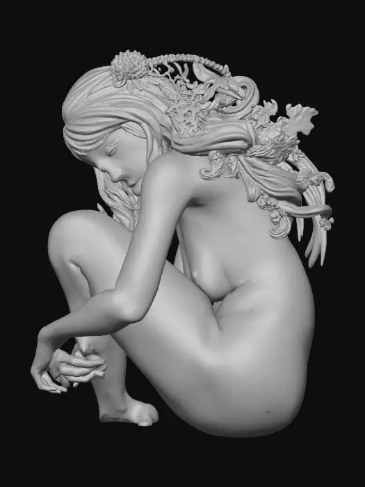 3D model for Solitude in Serenity, #Halloween2025#