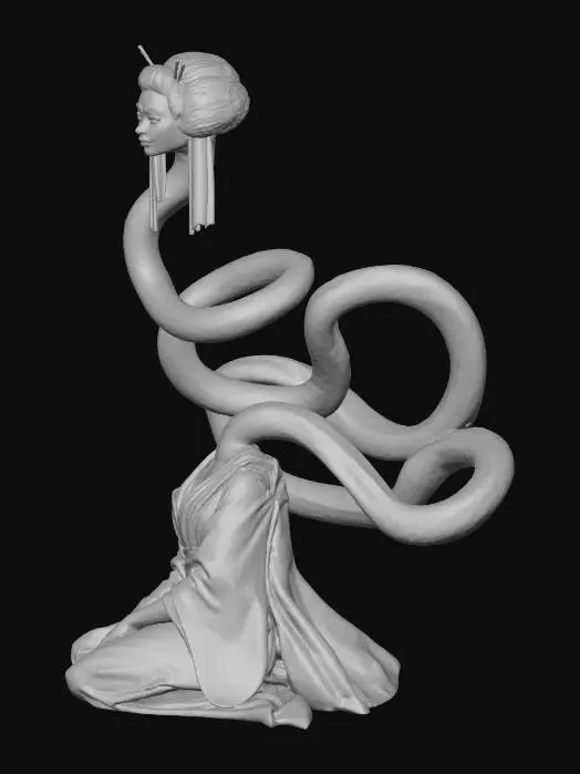 3D model for Rokurokubi
