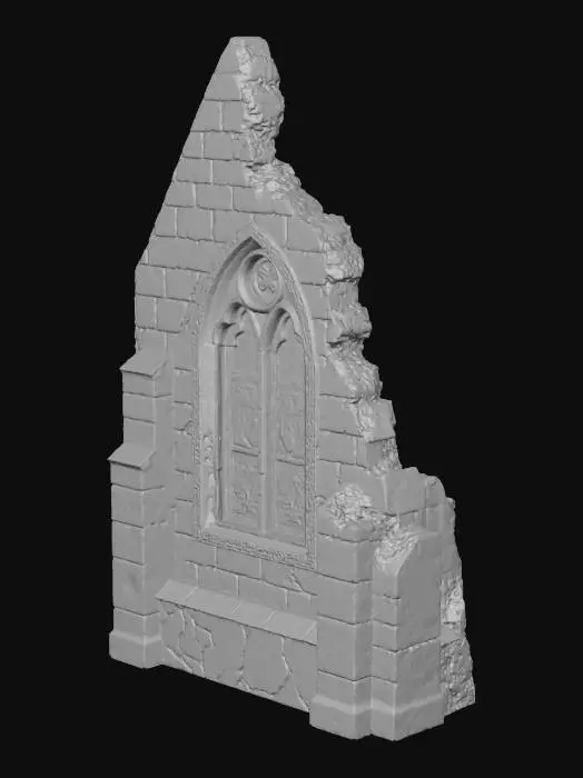 3D model for Ancient Window Fragment