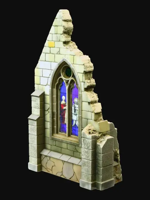 3D model for Ancient Window Fragment