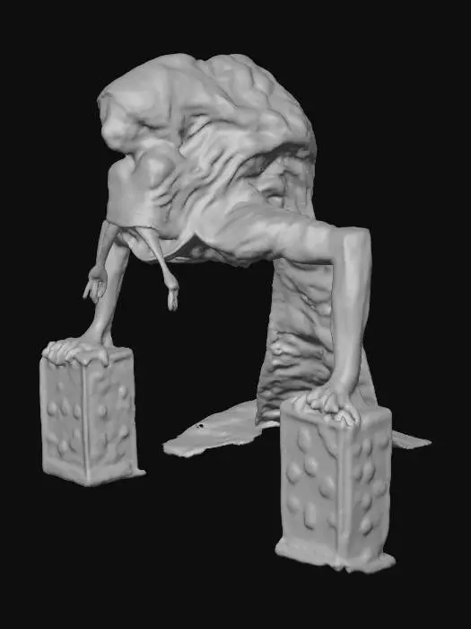3D model for abomination