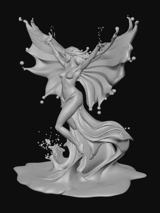 3D model for water Nymph