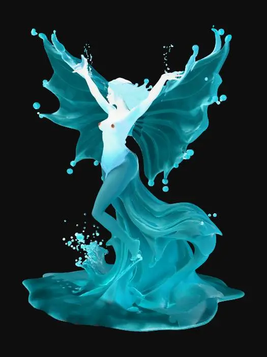 3D model for water Nymph