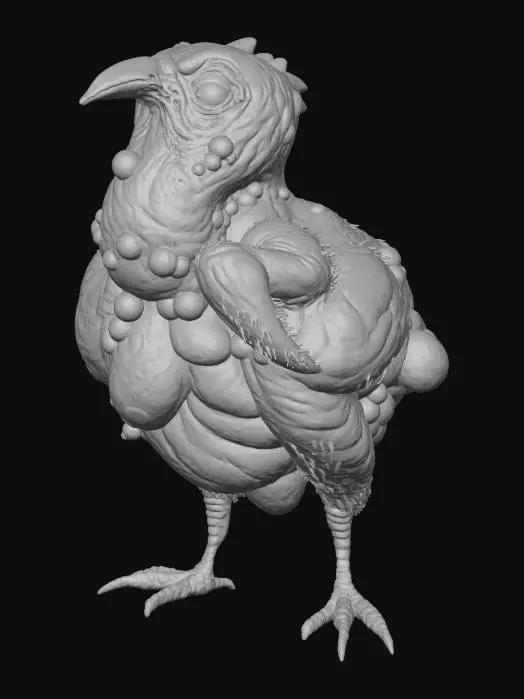 3D model for Twisted Bird