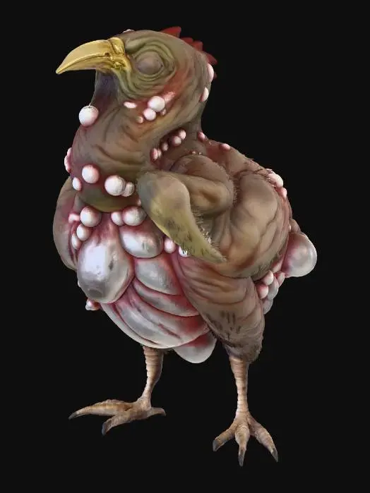 3D model for Twisted Bird
