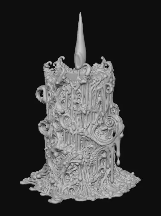 3D model for Lovecraftian Flame