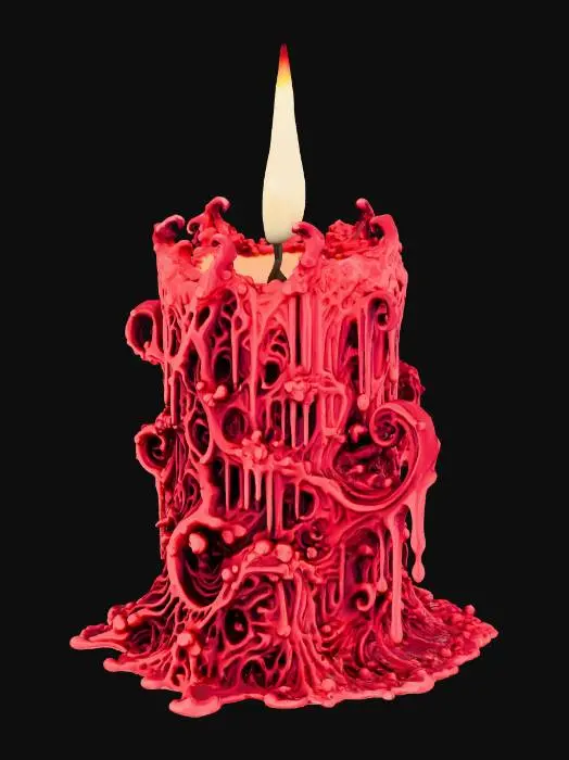 3D model for Lovecraftian Flame