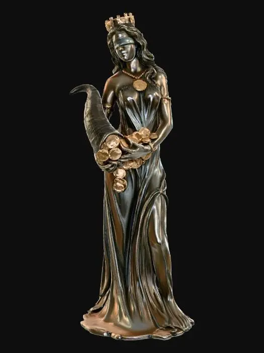 3D model for Fortuna with Cornucopia