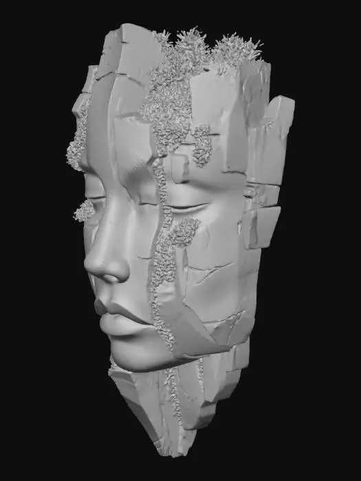 3D model for Stone Visage, #Thanksgiving#
