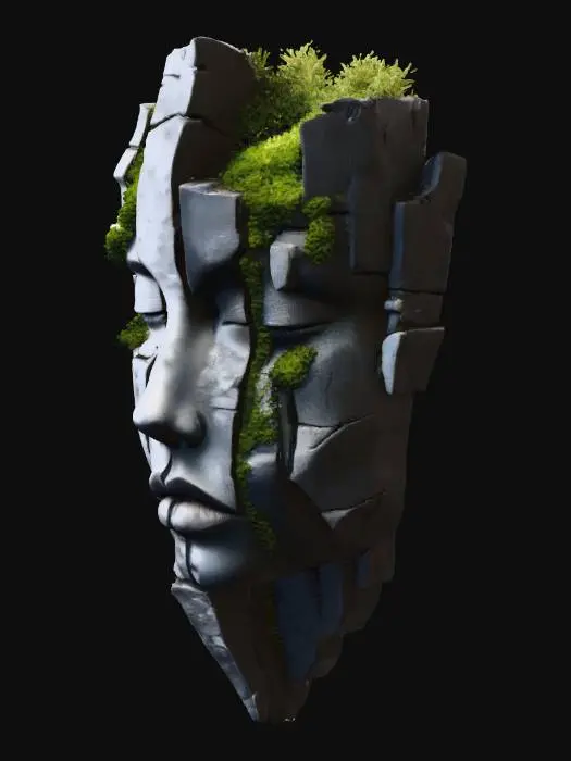 3D model for Stone Visage, #Thanksgiving#