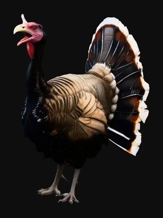 3D model for Bad Turkey #Thanksgiving#