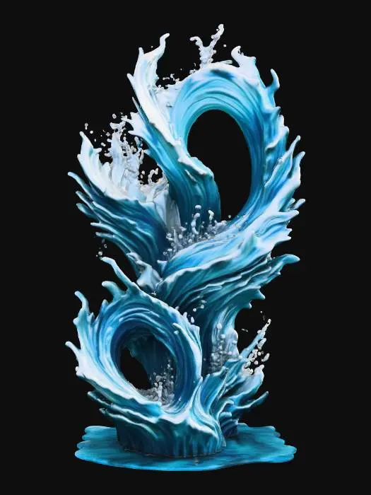 3D model for Ocean Crescendo