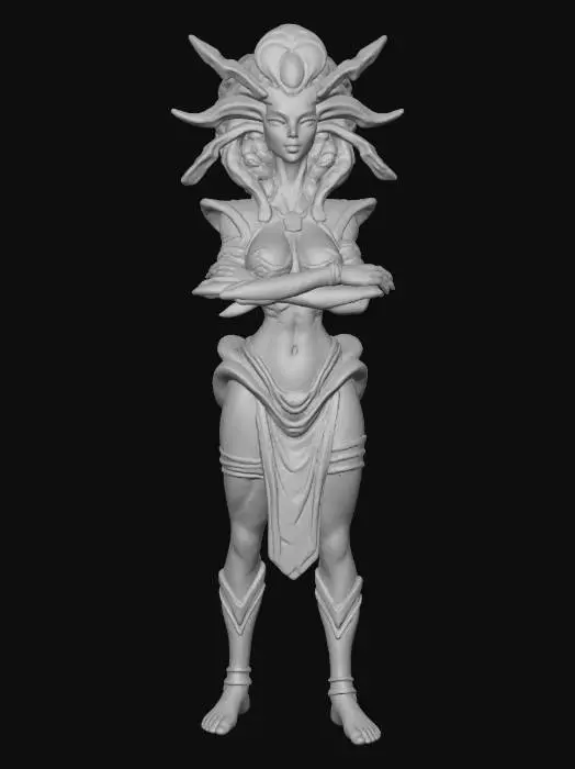 3D model for Pretty Empress