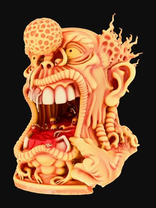3D model for Grotesque