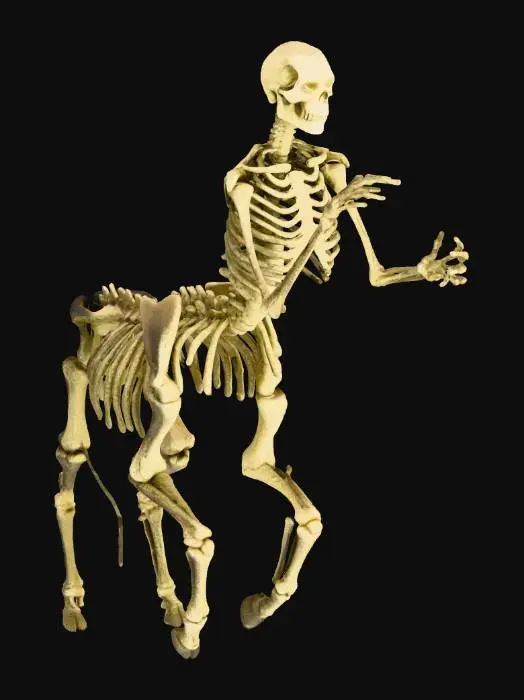 3D model for Centaur Skeleton