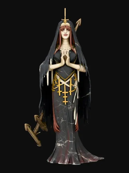 3D model for Veiled