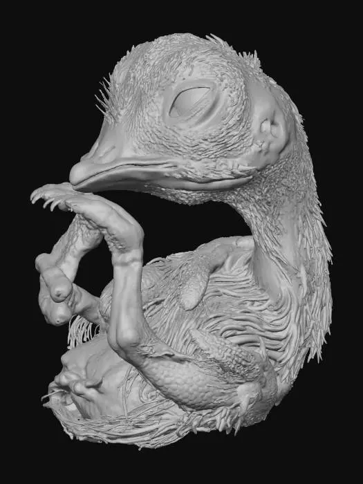 3D model for Hatchling