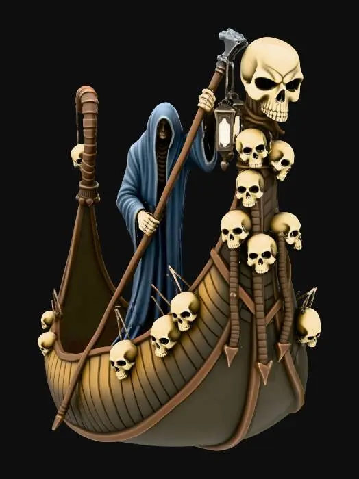 3D model for The Ferryman's Voyage, #Christmas2025#