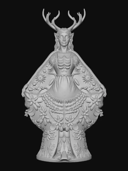 3D model for devil in cordel