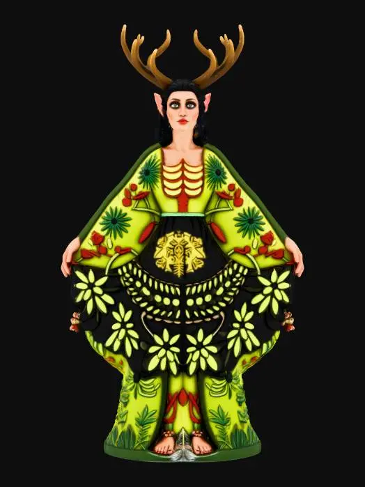 3D model for devil in cordel