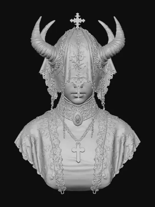 3D model for Lost priest