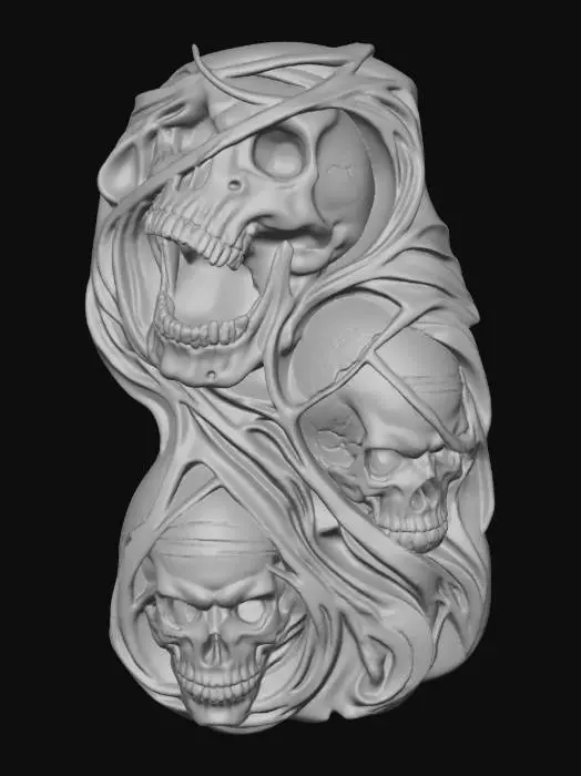 3D model for Eternal bones