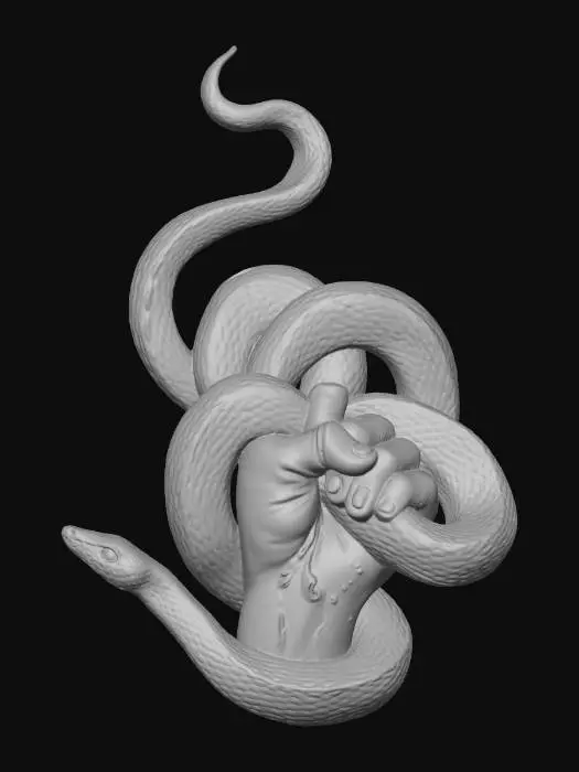 3D model for Hand Serpent
